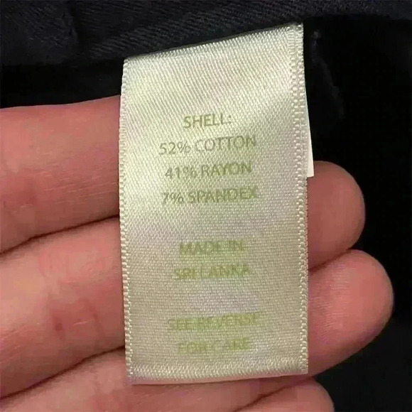 Lilly Pulitzer Women's Navy Blue Chino Shorts Size 2 Pull-On Casual Summer - Picture 5 of 11